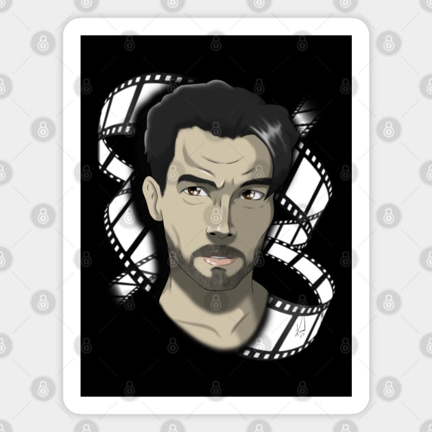 Skeet Ulrich Magnet by EnegDesign